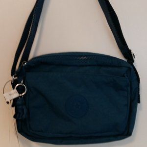 NWT KIPLING mystic blue small shoulder bag